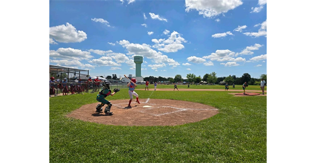 Great view of the tower from home plate on #4!!