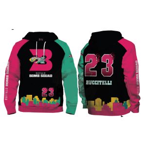 Bomb Squad Hoodies With Name & Number